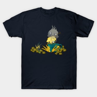 Grumpy Chicken Coffeeholic T-Shirt